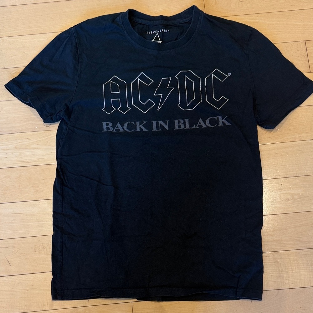 Men’s AC/DC Black Graphic T-Shirt